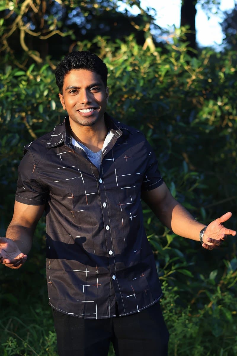 Before: casual outdoor photo